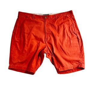 Chaps Chino Shorts Men's W42 CORAL Color 100% Cotton Prep Varsity Resort Wear